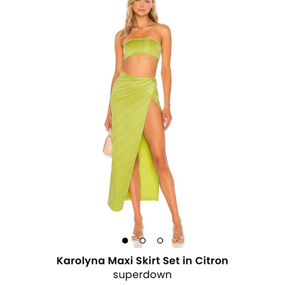 Superdown Maxi skirt set - Picture 1 of 2